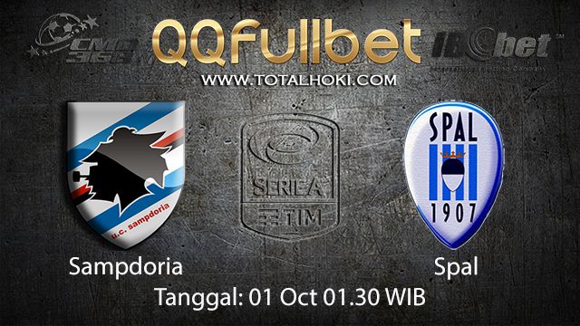 Prediksi Bola Jitu Sampdoria vs Spal 02 October 2018 ( Italian Serie A )