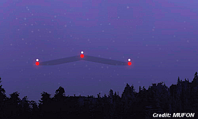 V-shaped UFO Spotted Over Burlington, Canada 8-10-14
