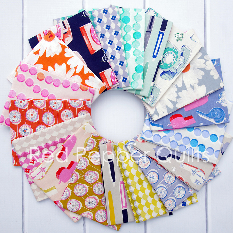 Red Pepper Quilts Sunday Stash 338 Trinket by Melody Miller