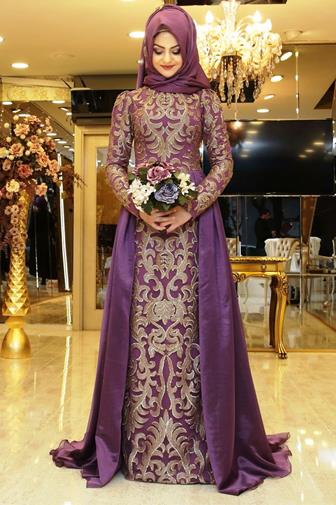 Model Baju Gamis Pesta Mewah