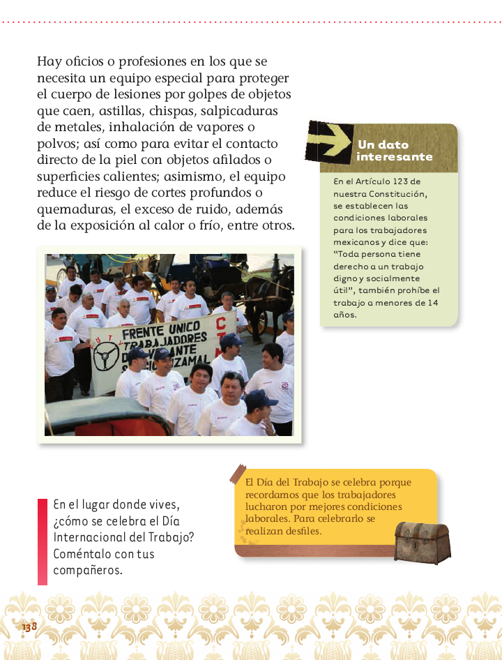 El Día Internacional del Trabajo exploración de la naturaleza 2do bloque 5/2014-2015