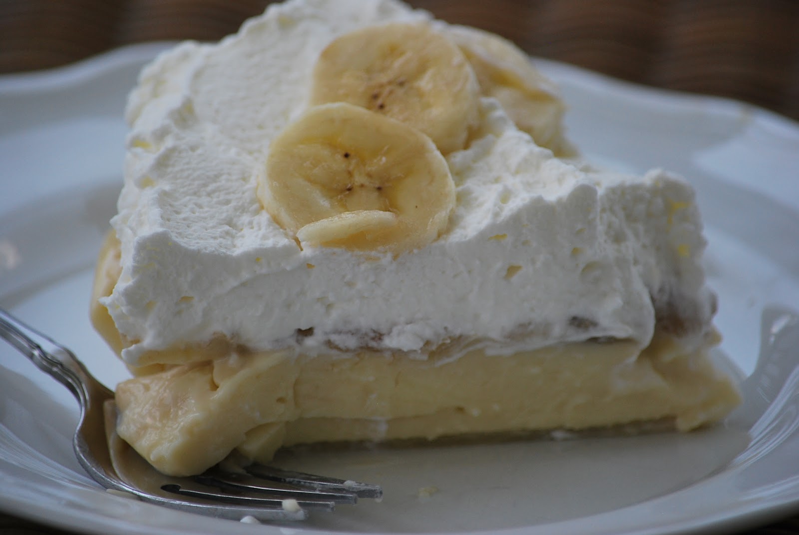 My Story In Recipes Banana Cream Pie