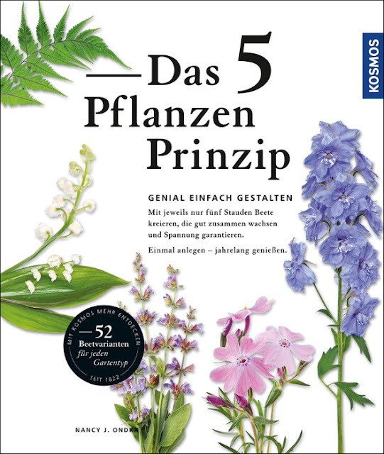 Gartenblog Topfgartenwelt Buchvorstellung Das 5-Pflanzen Prinzip - Genial einfach gestalten: Buch über Gartengestaltung, Beetanlage und Pflanzen