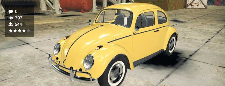 1963 volkswagen beetle type 1