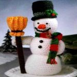 PATRON GRATIS MUÑECO DE NIEVE AMIGURUMI PATRON GRATIS MUÑECO DE NIEVE AMIGURUMI