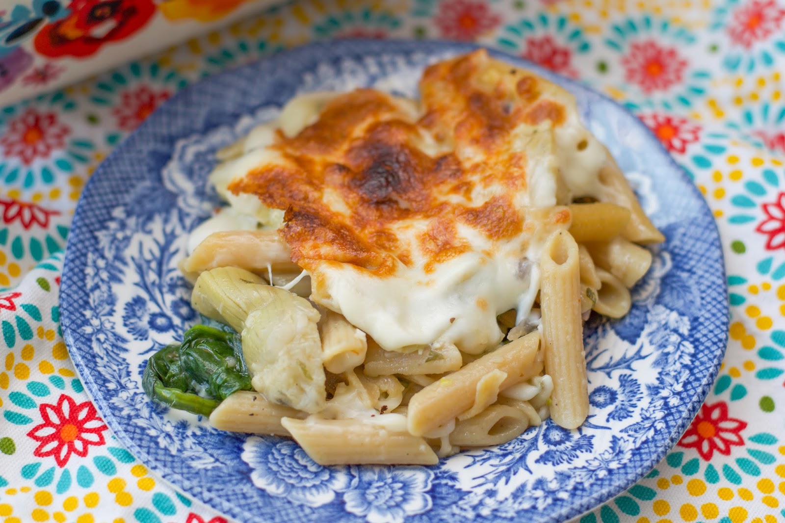 Spinach Artichoke Pasta Recipe The Kitchen Wife