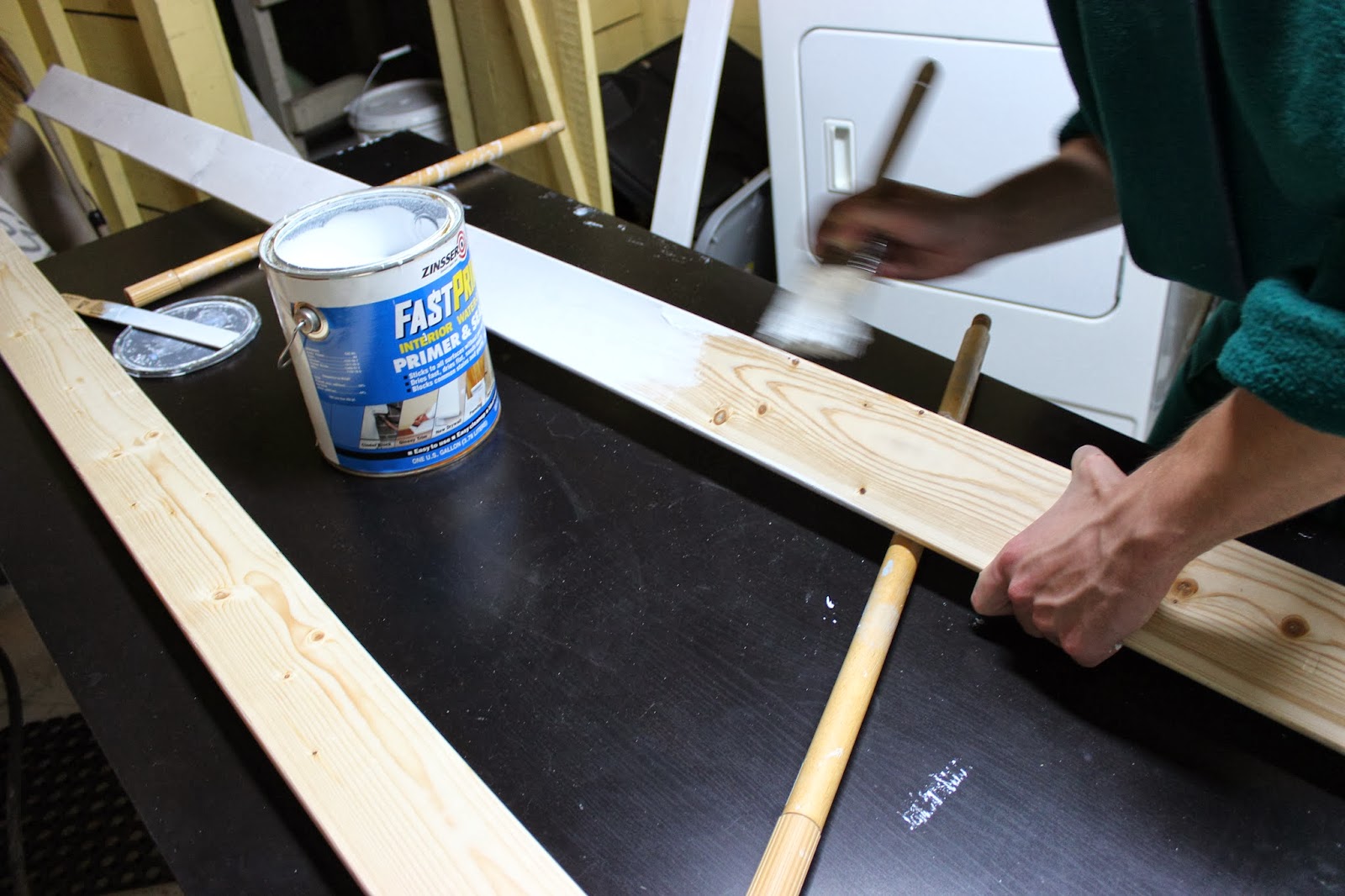Come Along With Chong: Easy, Cheap Baseboard Trim for Basement
