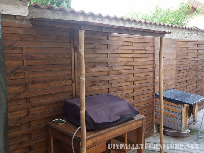 cobertizo con palets mueblesdepalets net cobertizo para barbacoa de palets cobertizo con palets mueblesdepalets net cobertizo para barbacoa de palets