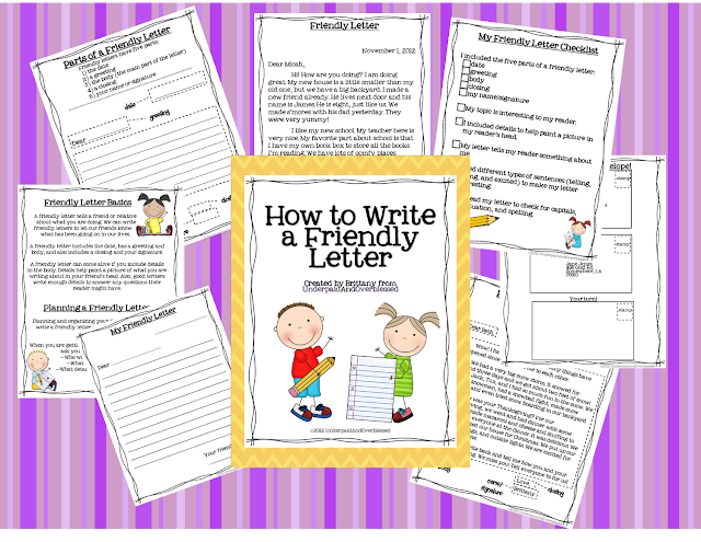 UNDERpaid and OVERblessed: Friendly Letters Made Easy