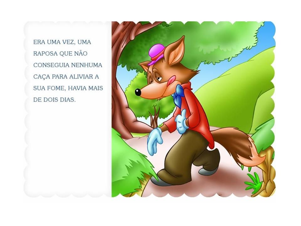 Fábula A Raposa e as Uvas