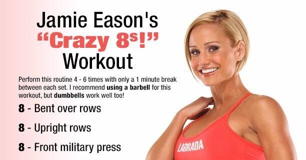 6 Day Jamie Eason Workout Routine for Gym