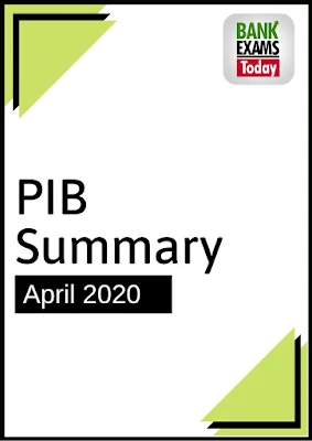 PIB Summary: April 2020