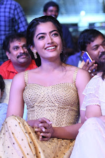 Actress Rashmika Mandanna Stills at Sarileru Neekevvaru Movie Pre Release Actress Rashmika Mandanna Stills at Sarileru Neekevvaru Movie Pre Release