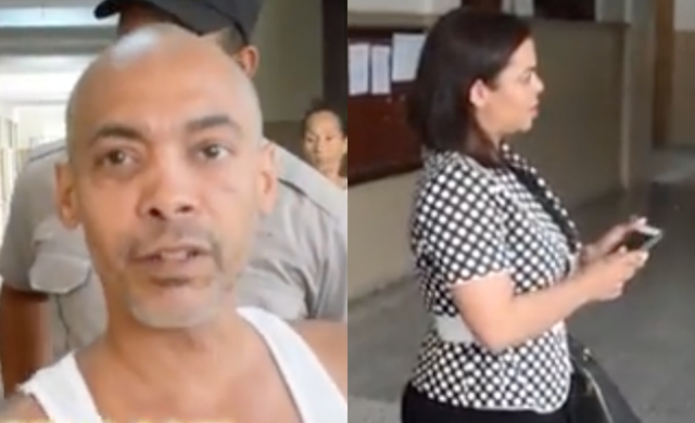 Video: Preso agrede jueza en SFM Preso jueza