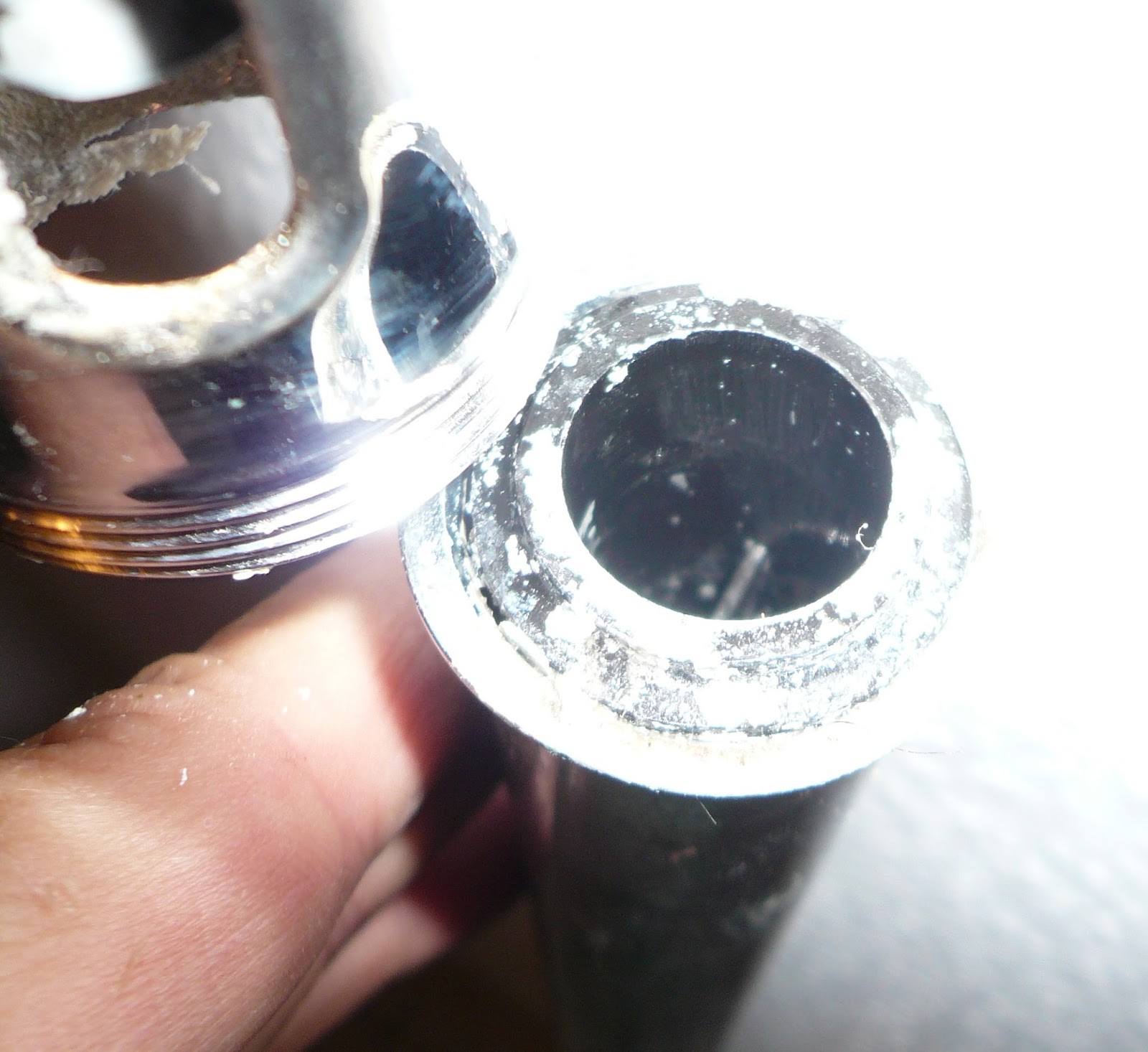 Gisi's Blog - Von Tag zu Tag: Meine Reparatur am WC-Druckspüler