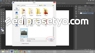 Tutorial Photoshop Cara membuka File di photohop