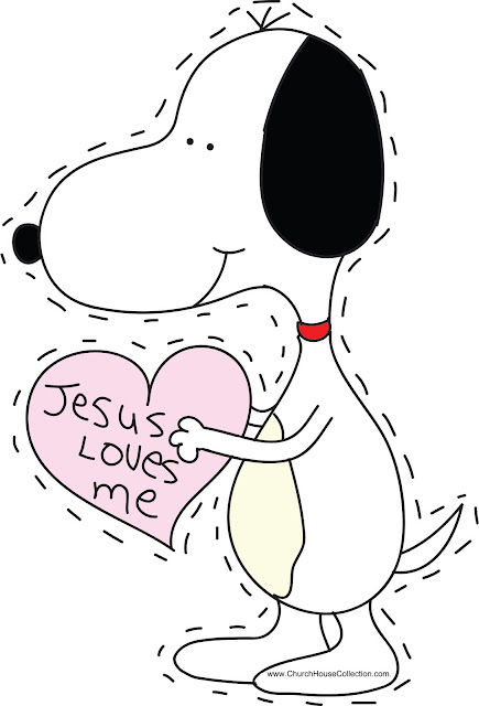 Valentine's Day Dog Cutout Craft For Sunday School Kids-  Children's Church- Jesus Loves Me Printable Coloring Page Template by Church House Collection