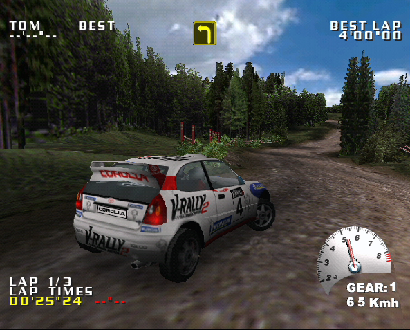 The Dreamcast Junkyard: A Quick Look At V-Rally 2: Expert Edition