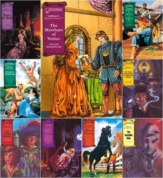 The Mysterious Island (Saddlebacks Illustrated Classics)