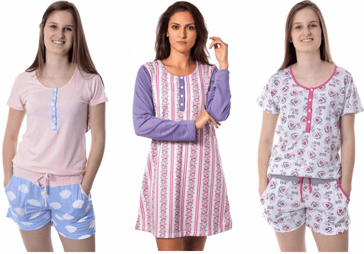 Mania Pijamas loja online, onde os pijamas são feitos com amor!