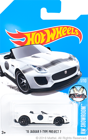 HW 15 Jaguar F-Type Project 7 special colors Kmart Edition