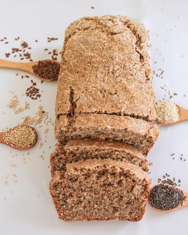 Pan integral con Quinoa - Recomiendo By Pola & Cleme 