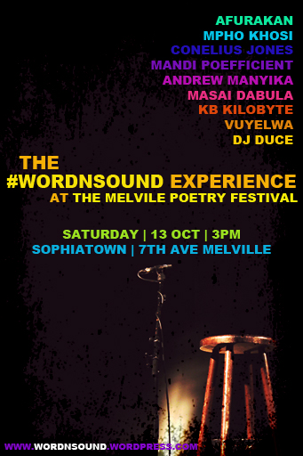 Free Entry: WordNSound at The Melville Poetry Festival (South Africa)