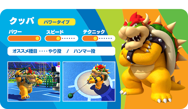 Rio Olympic Games: Bowser in the Arcade Version Mario & Sonic at the Rio 2016 Olympic Games Arcade Bowser Koopa javelin throw golf Sega