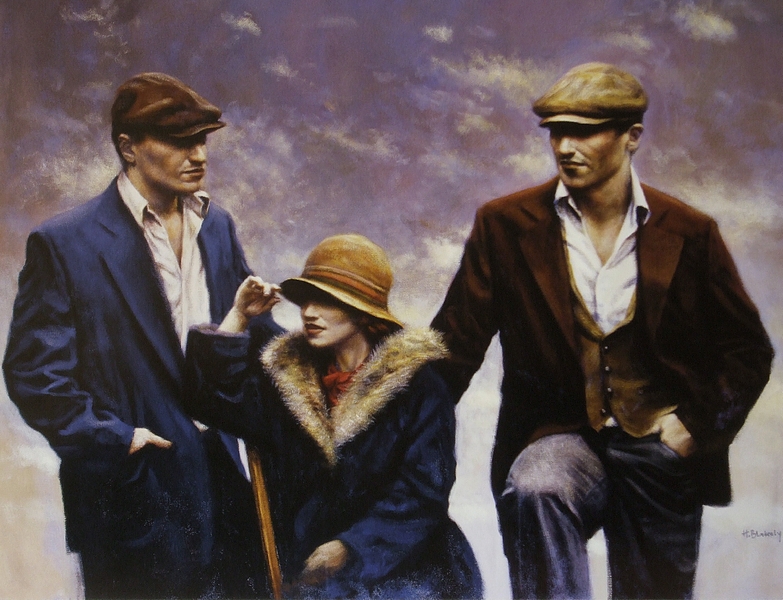 Doctor Ojiplático. Hamish Blakely. The Roaring Twenties. Pintura | Painting 
