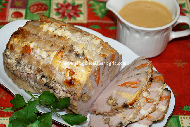 Lomo relleno especial Navidad Lomo relleno