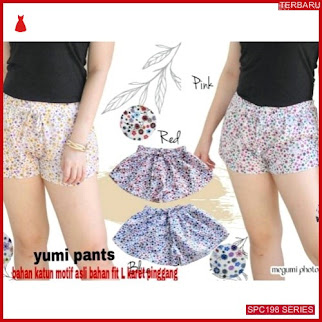 SPC198Y49 Yumi Pants Katun Bhn Celana Wanita | BMGShop