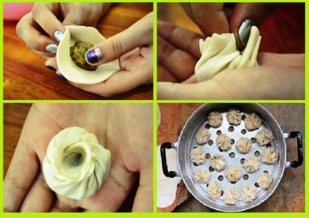 Veg Momos Recipe in Hindi