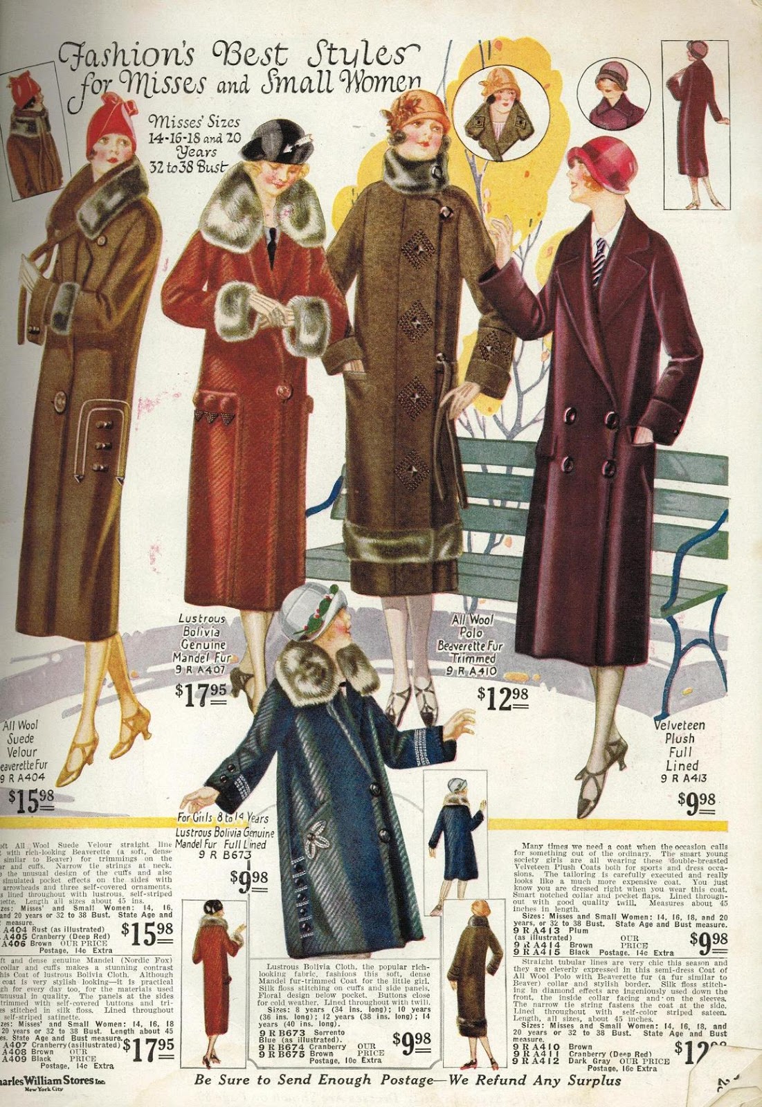 MmePolaire Charles Williams Store Catalog Fall/Winter 1925