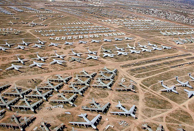 Maior cemitério de aviões do mundo