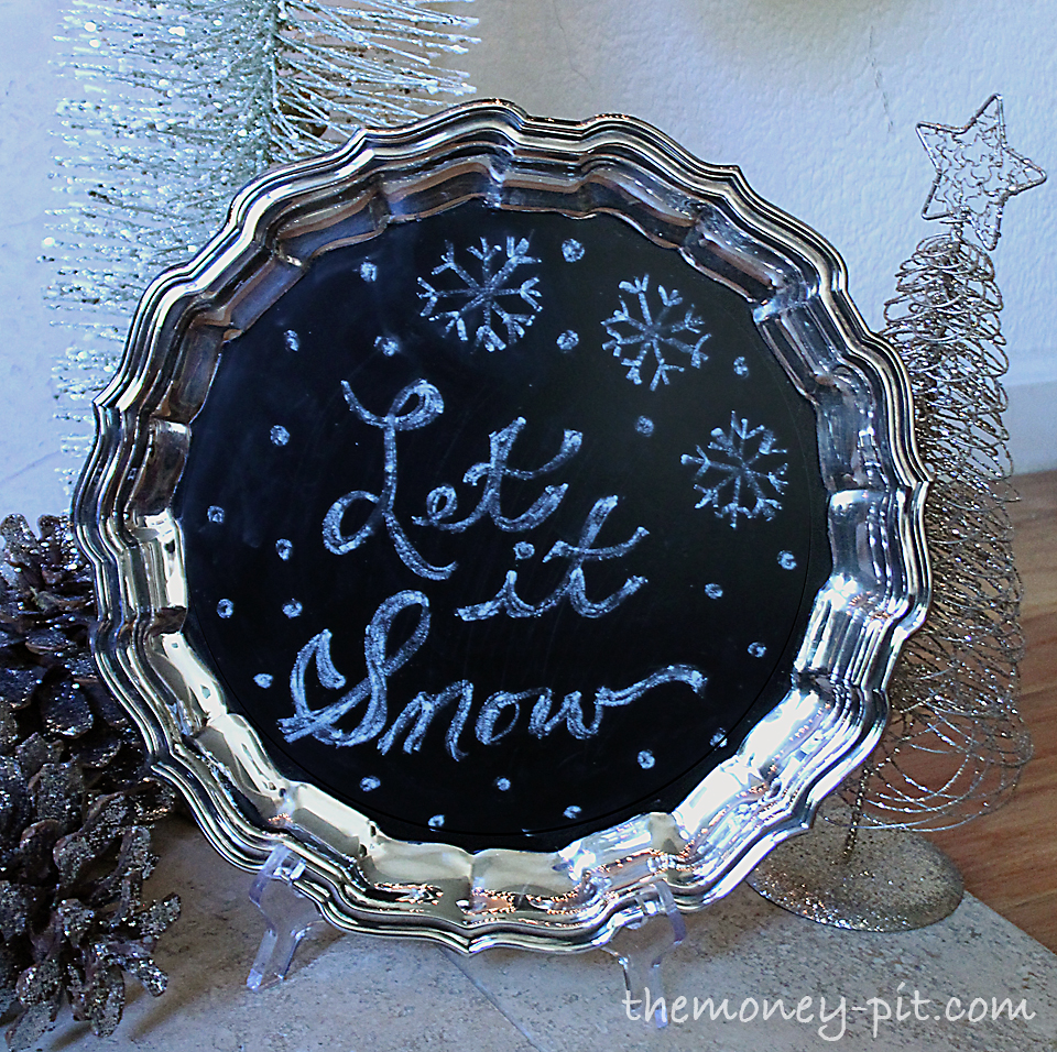 Total cost for project 8 (4 for the tray and 4 for the paint)