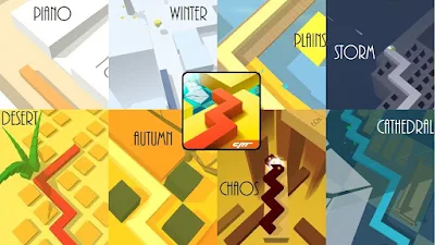 لعبة Dancing Line للأندرويد، لعبة Dancing Line مدفوعة للأندرويد