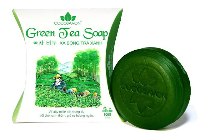  Xà Bông Trà Xanh- Green Tea Soap 