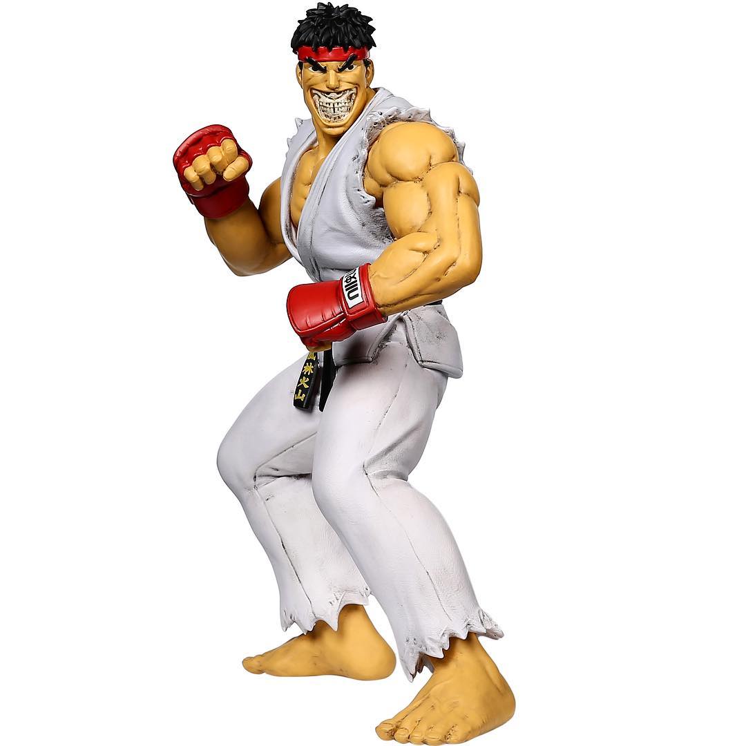 street fighter 5 collector's edition ryu figure