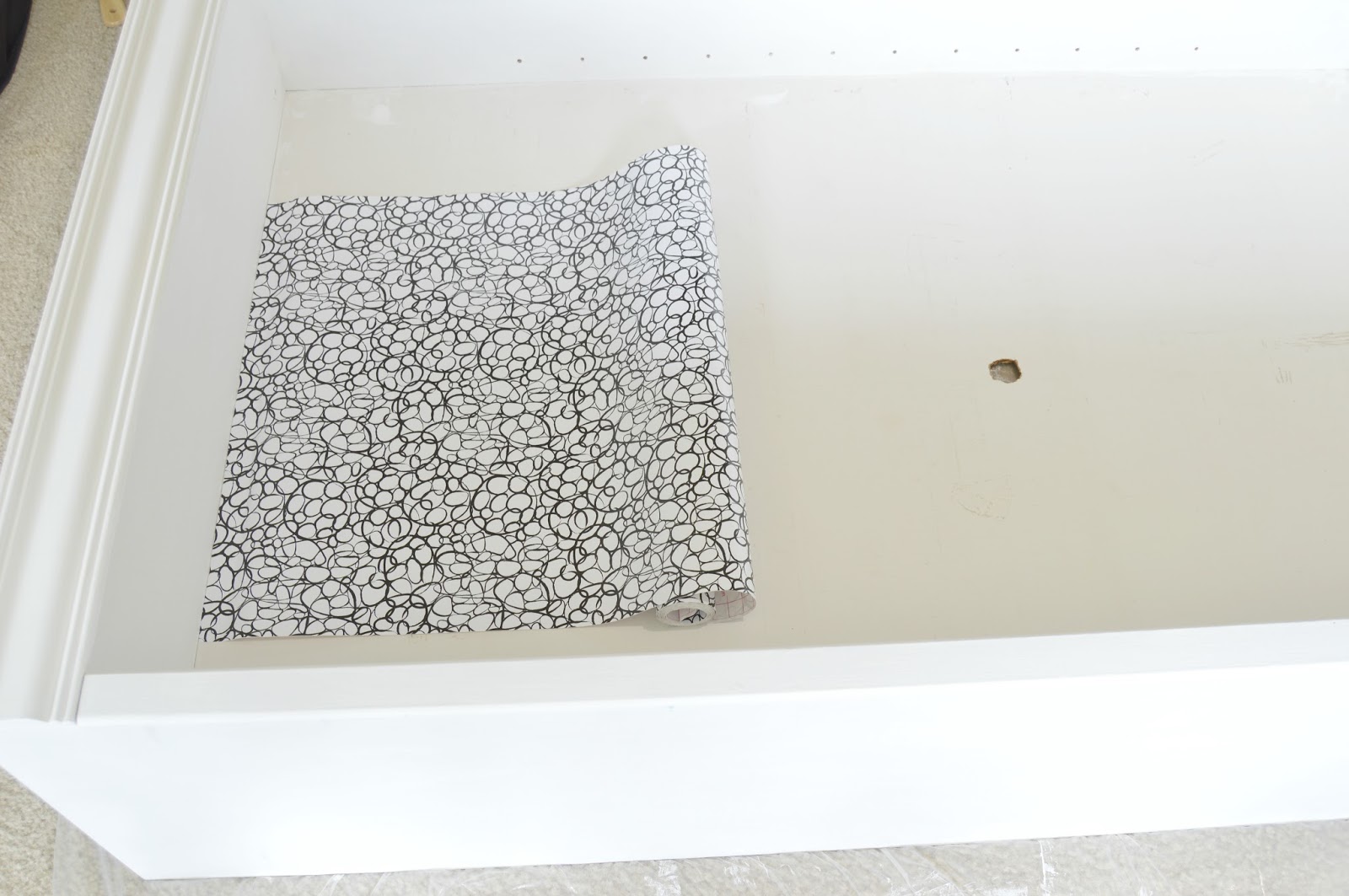 Vikalpah Bookshelf makeover How to add curtains to bookshelf