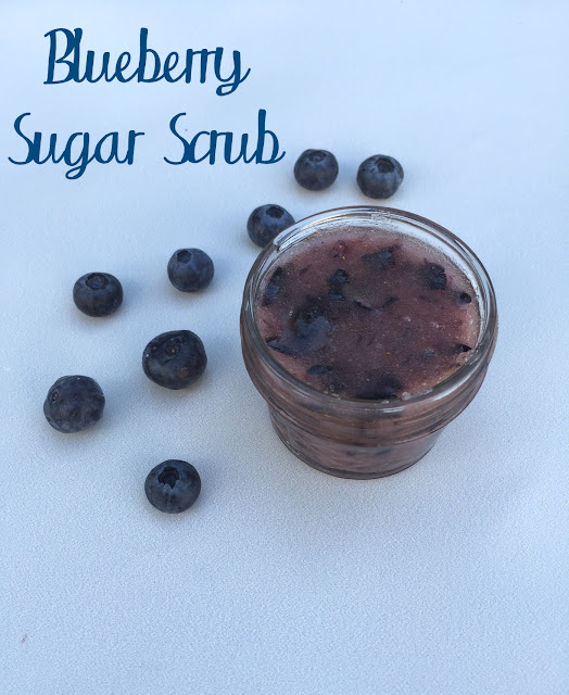 Blueberry Sugar Scrub DIY