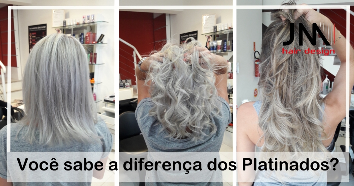 Tinta Platinum Acinzentado P/ Cabelo Loiro Platinado Lindo