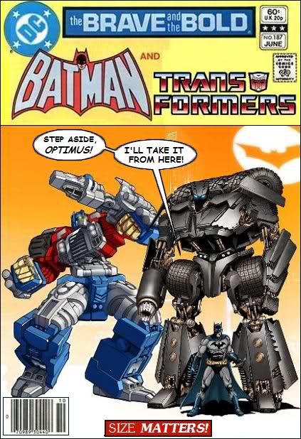 Super-Team Family: The Lost Issues!: Batman and Transformers