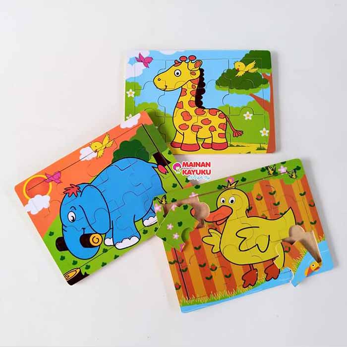 Puzzle Isi 3 Hewan
