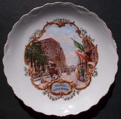 Tripoli - 8 piatti degli anni '20 Tripoli - 8 piatti degli anni '20 - collezionismo - porcellane - annunci