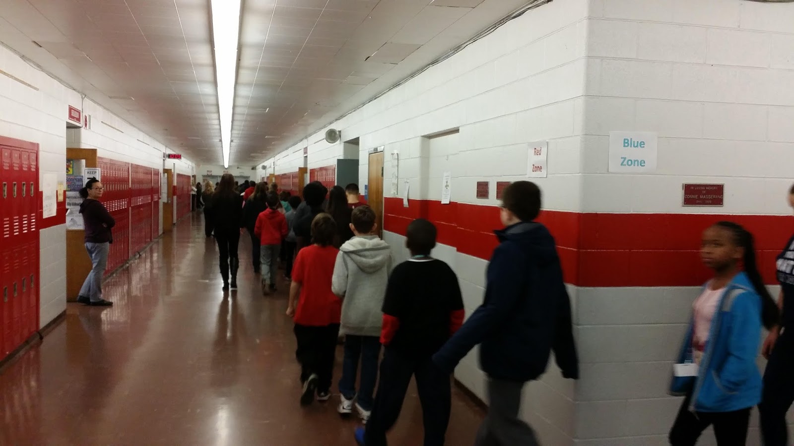 Talking Taylor Schools WEST MIDDLE SCHOOL joins in student march