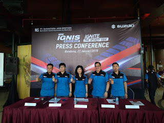 "Press Conference" Suzuki New IGNIS "Sport Edition" Bandung