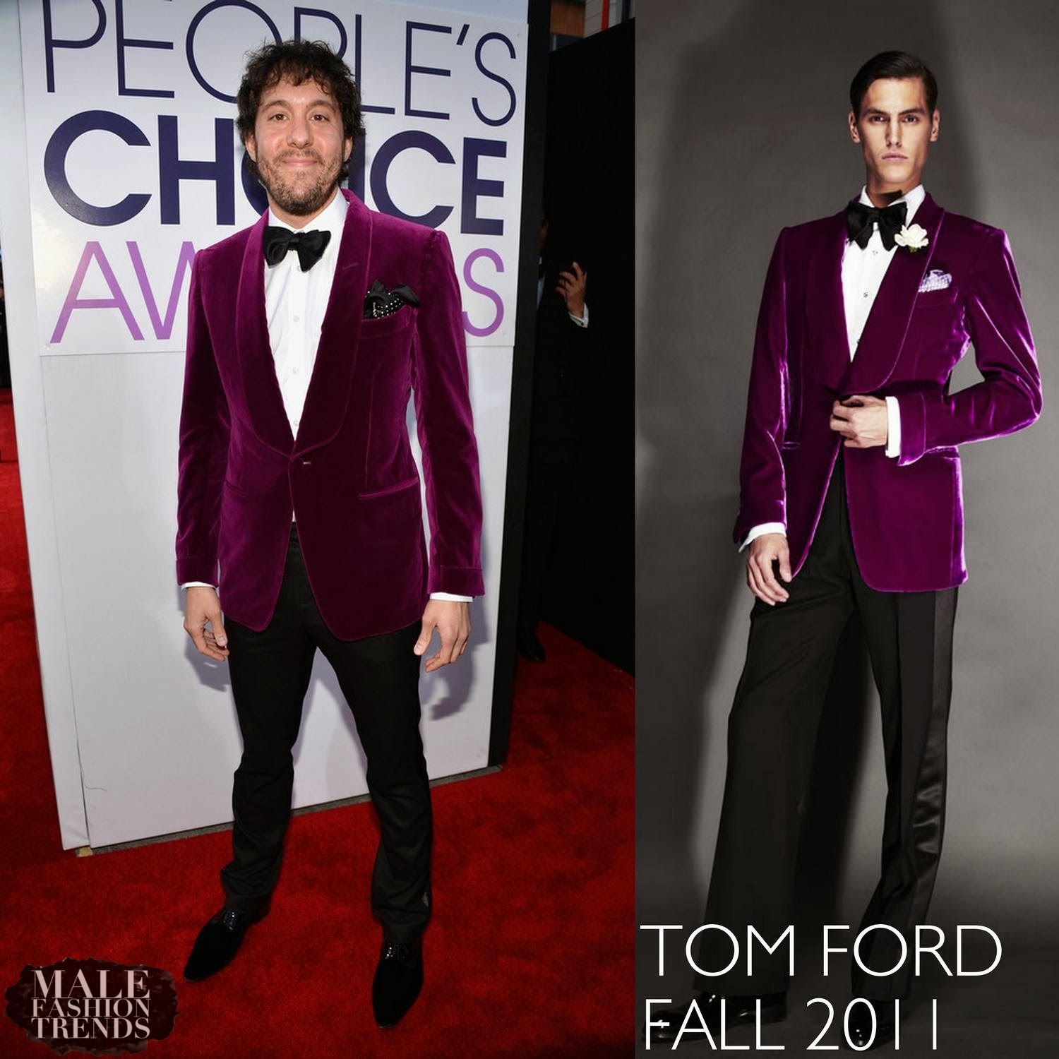 Jonathan Kite en Tom Forfd People's Choice Awards Male Fashion Trends Jonathan Kite en Tom Forfd People's Choice Awards Male Fashion Trends