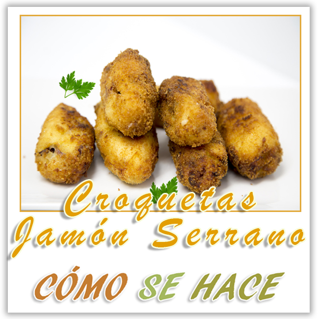 CROQUETAS CASERAS DE JAMÓN SERRANO