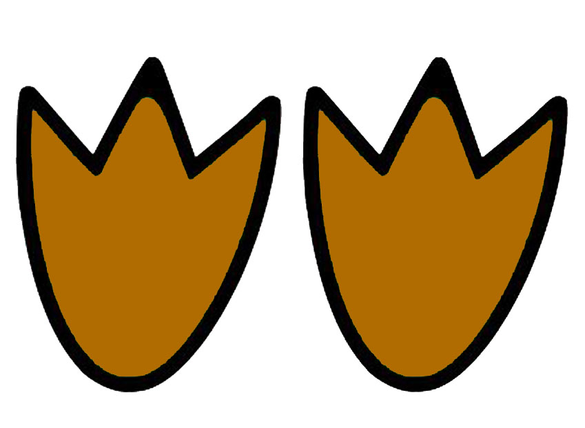 RECURSOS DE EDUCACIÓN INFANTIL HUELLAS DINOSAURIO 1 RECURSOS DE EDUCACIÓN INFANTIL HUELLAS DINOSAURIO 1