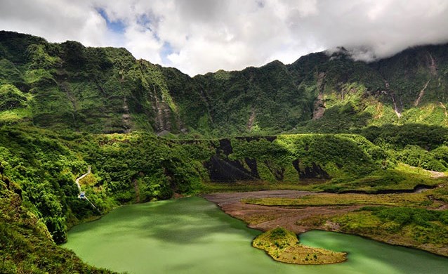 Pesona Alam Objek Wisata Gunung Galunggung Tasikmalaya - KEINDAHAN ALAM